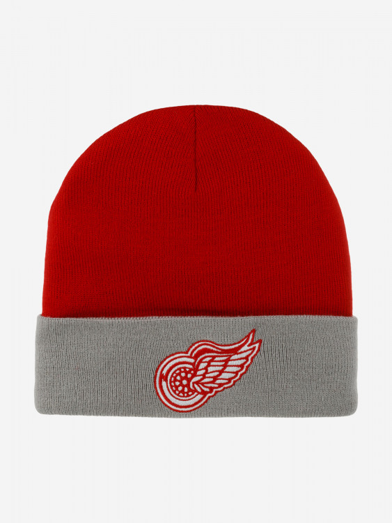 Шапка с отворотом MITCHELL NESS MN-NHL-EU174-DETRED-RED Detroit Red Wings NHL