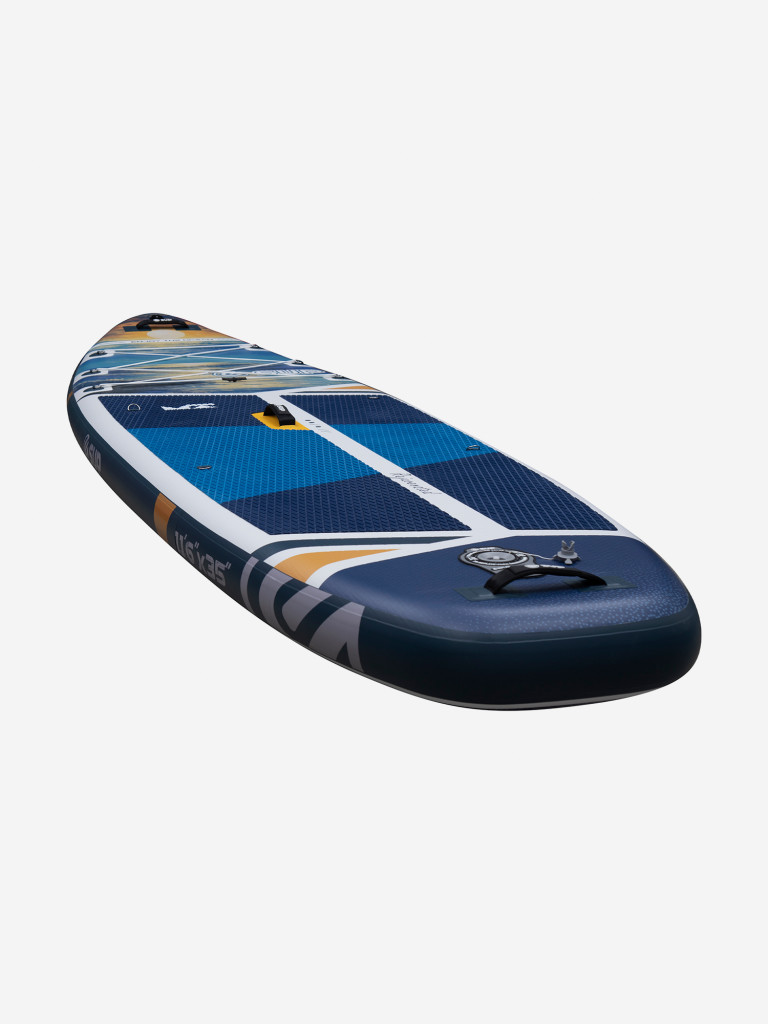 Надувной сапборд E-SUP CLASSIC BLUE 11'6" (351×89×15 см), универсальный