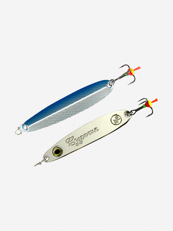 Блесна для рыбалки ECOPRO Судачья с глазом, 60мм, 10г, BUS зимняя на судака, щуку, окуня, вертикальная