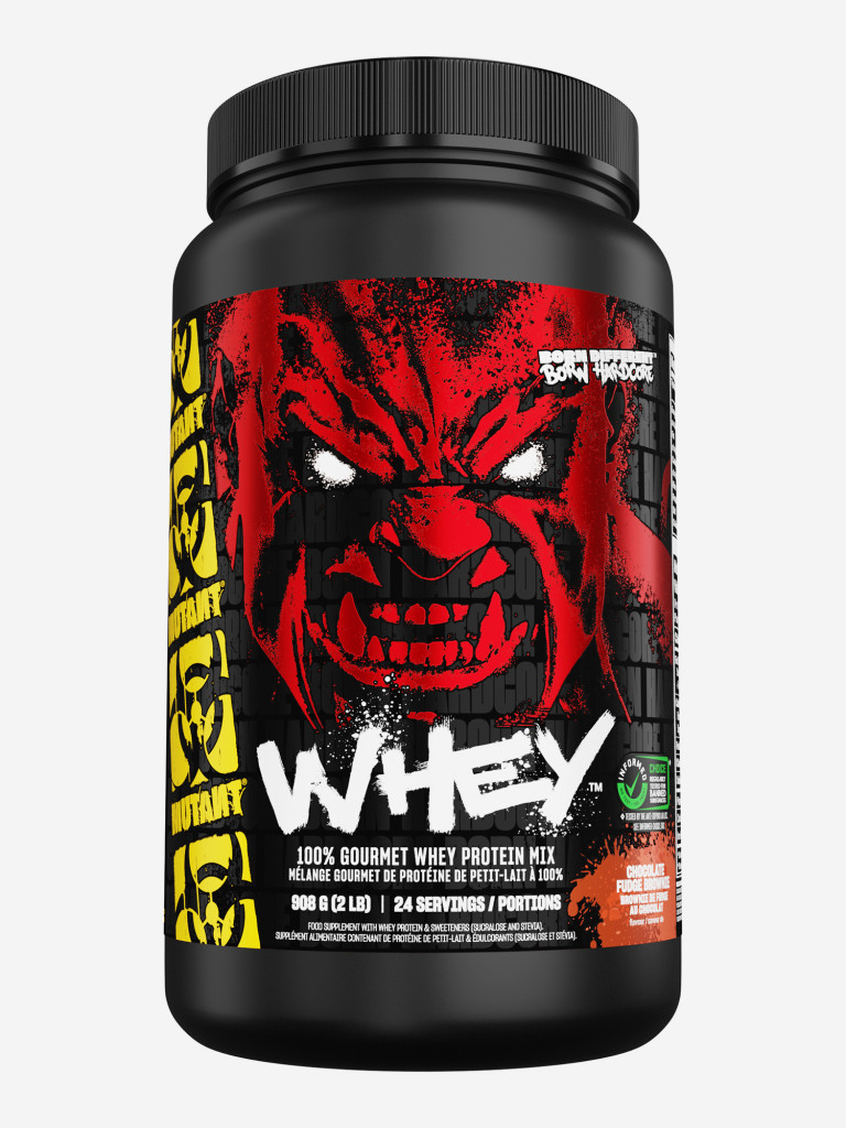 Протеин Mutant Вей, Whey, 908 г, Брауни с шоколадом