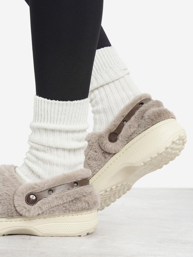 Сабо утепленные женские Crocs Classic
