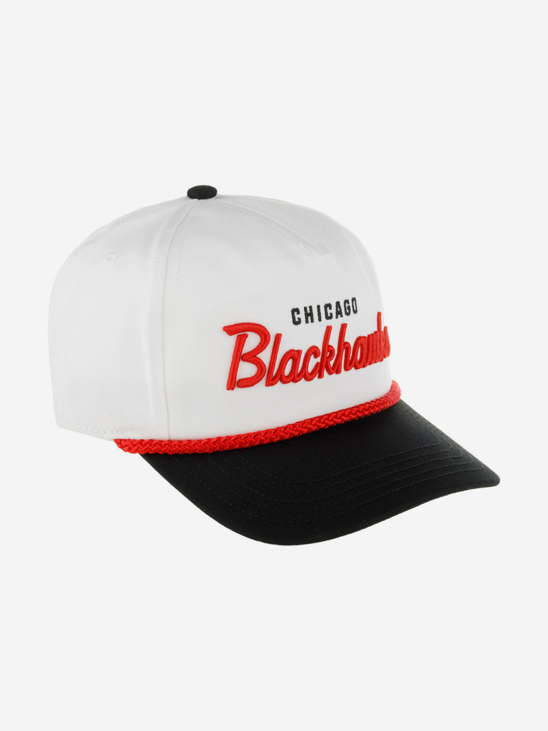 Бейсболка AMERICAN NEEDLE 23008A-CBH Chicago Blackhawks Roscoe NHL (белый)