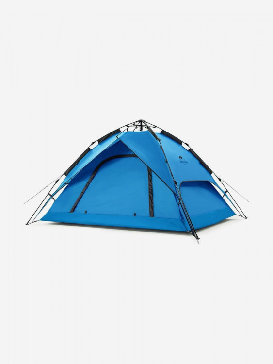 Палатка Naturehike 3-местная, быстросборная, синяя
