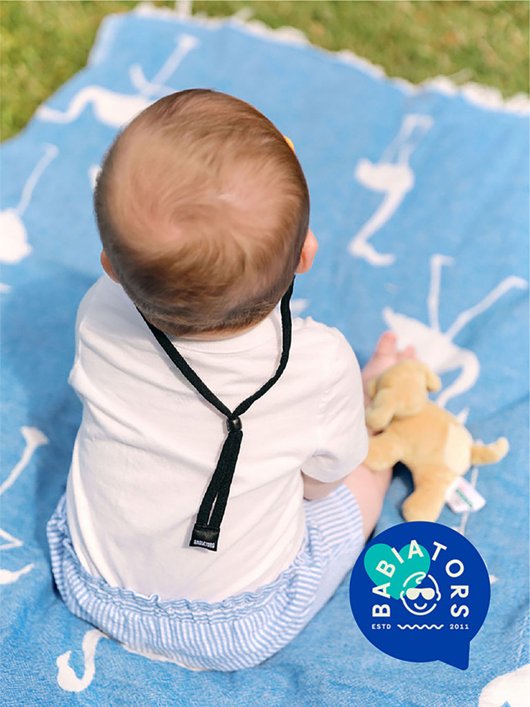 Тканевый шнурок для очков Babiators. Цвет: Чёрный спецназ