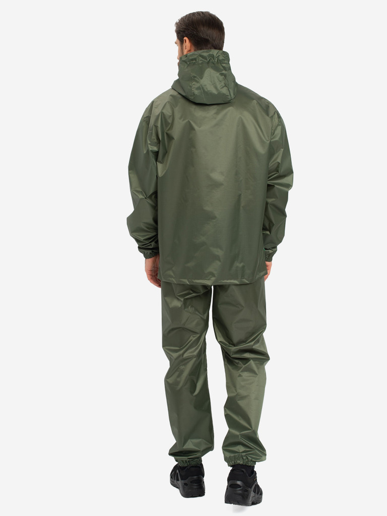 Костюм-дождевик мужской Huntsman ВВЗ Склон-2 для рыбалки и охоты, ткань таффета 3000 мм вод.ст.