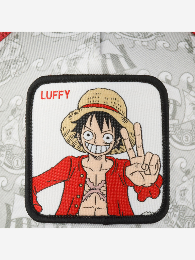 Бейсболка с сеточкой CAPSLAB CL/OP1/3/LUF1 Junior One Piece Luffy (серый)