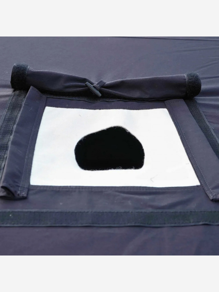 Надувная палатка Coody 13.68 Pro Black, 5–7 человек, 13.6 м², модульная система HUB