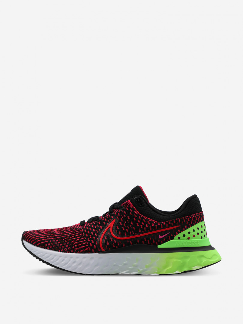 фото Кроссовки мужские nike react infinity run flyknit 3, красный