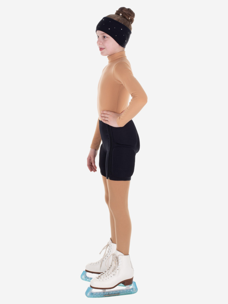 Шорты защитные для фигурного катания Кристалсспорт (защита таза)