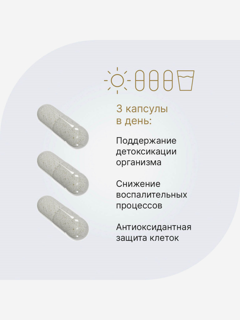 Кальция D-глюкарат 500 мг Evalar Laboratory 90 капсул