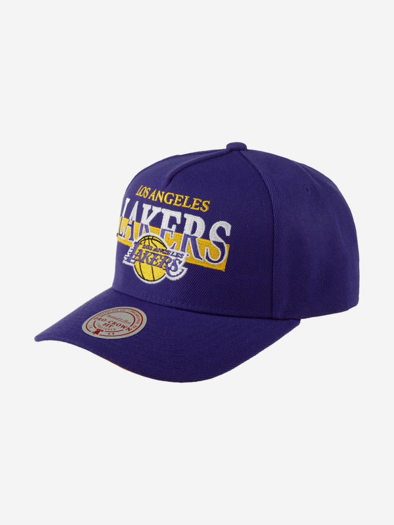 Бейсболка MITCHELL NESS HP8405-LALPURP Los Angeles Lakers NBA (фиолетовый)