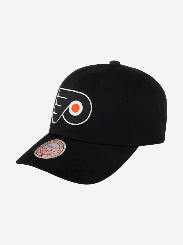 Бейсболка MITCHELL NESS HLUX5369-PFLYYPPPBLCK Philadelphia Flyers NHL (черный)