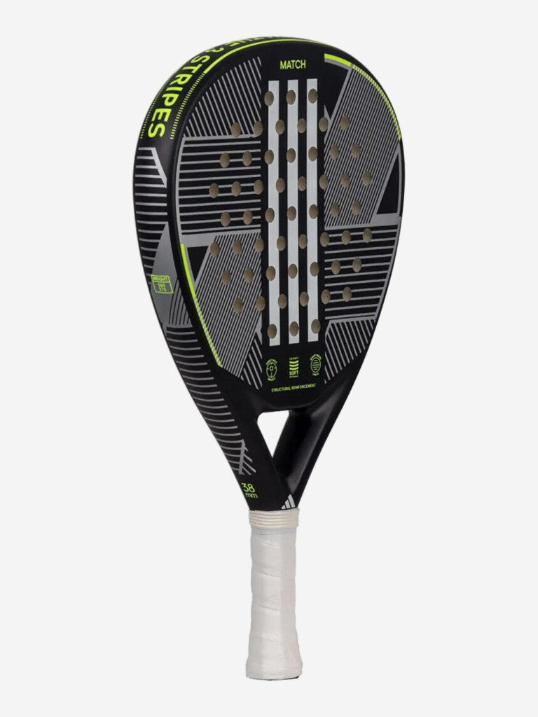 Ракетка для падела Adidas Match 3.3 Black Lime 2024