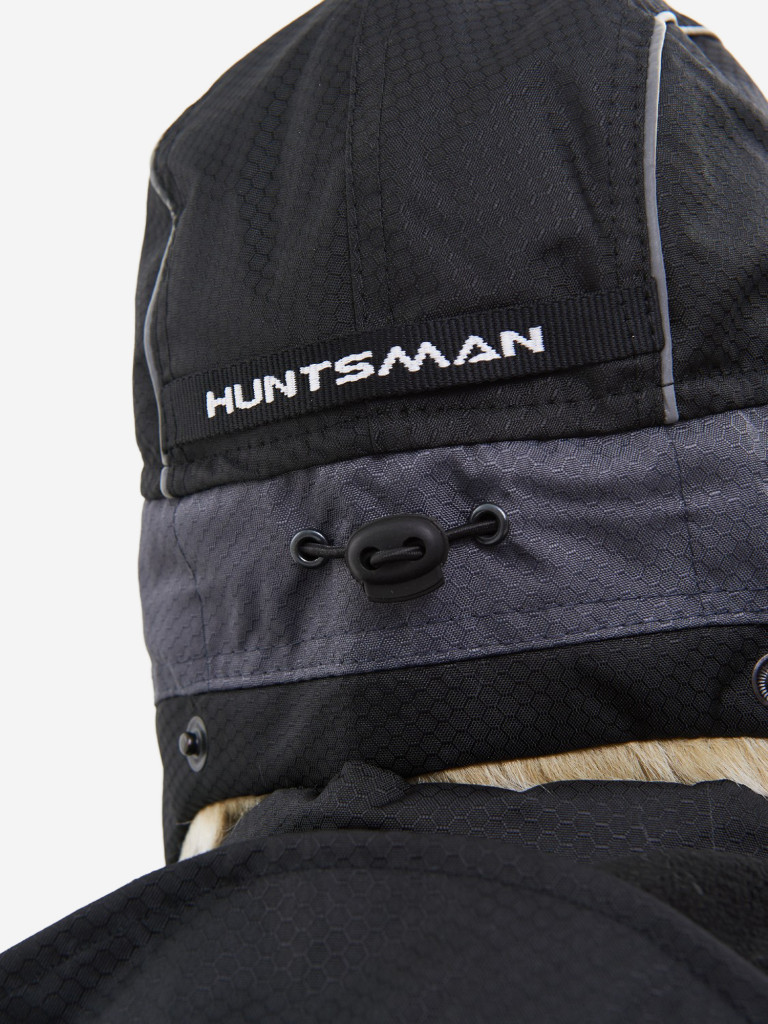 Шапка-ушанка зимняя Huntsman Полюс мужская меховая