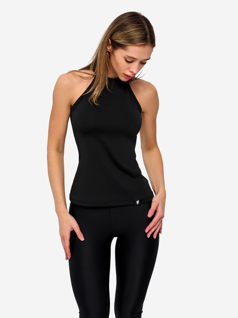 Майка женская Bona Fashion Halter Top "Black"