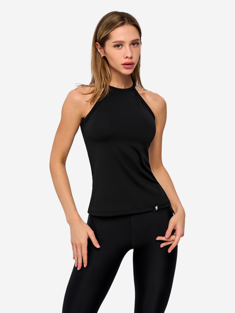 Майка женская Bona Fashion Halter Top "Black"