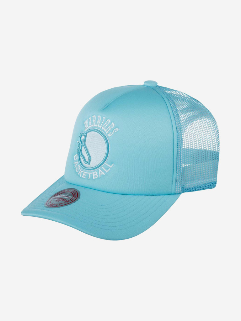 Бейсболка с сеточкой MITCHELL NESS 5HSSLD21130-GSWBLUE Golden State Warriors NBA (голубой)