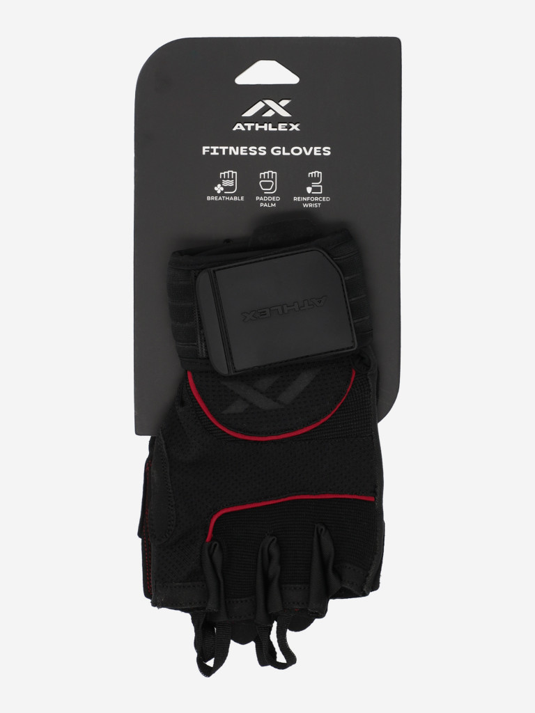 Перчатки атлетические с фиксатором Athlex