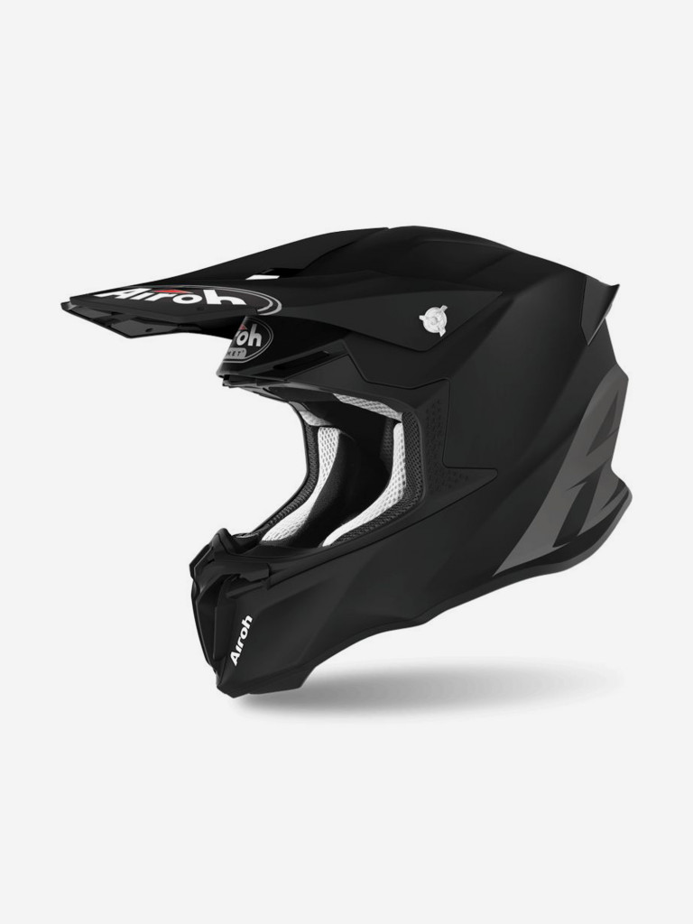 Мотошлем кроссовый взрослый Airoh TWIST 2.0 COLOR Black Matt