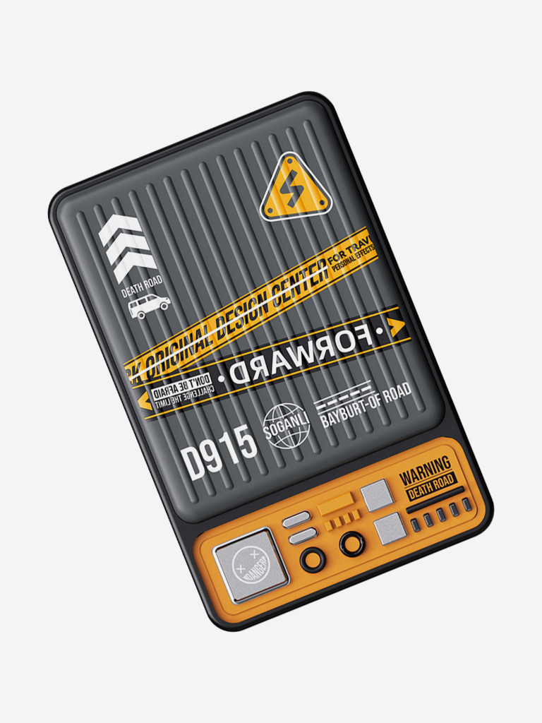 Внешний аккумулятор ROCK Travel Series P90 20W Travel Series Magnetic Wireless Powerbank 10000mAh черный