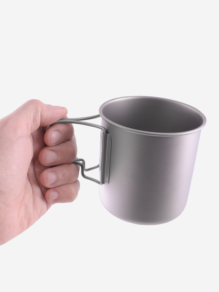 Кружкa с крышкой титановая T-Gear Titanium Mug With Lid 500