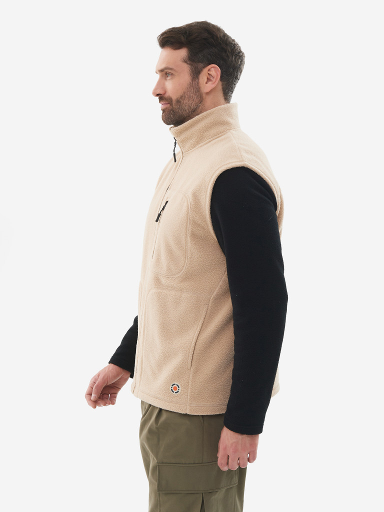 Жилет мужской oversize PointHit безрукавка из шерпы