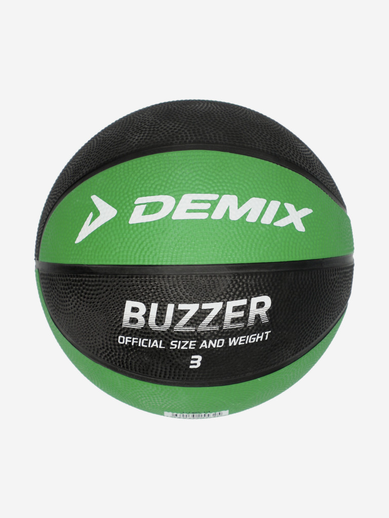 Мяч баскетбольный Demix Buzzer 3 зелёный цвет — купить за 699 руб., отзывы  в интернет-магазине Спортмастер