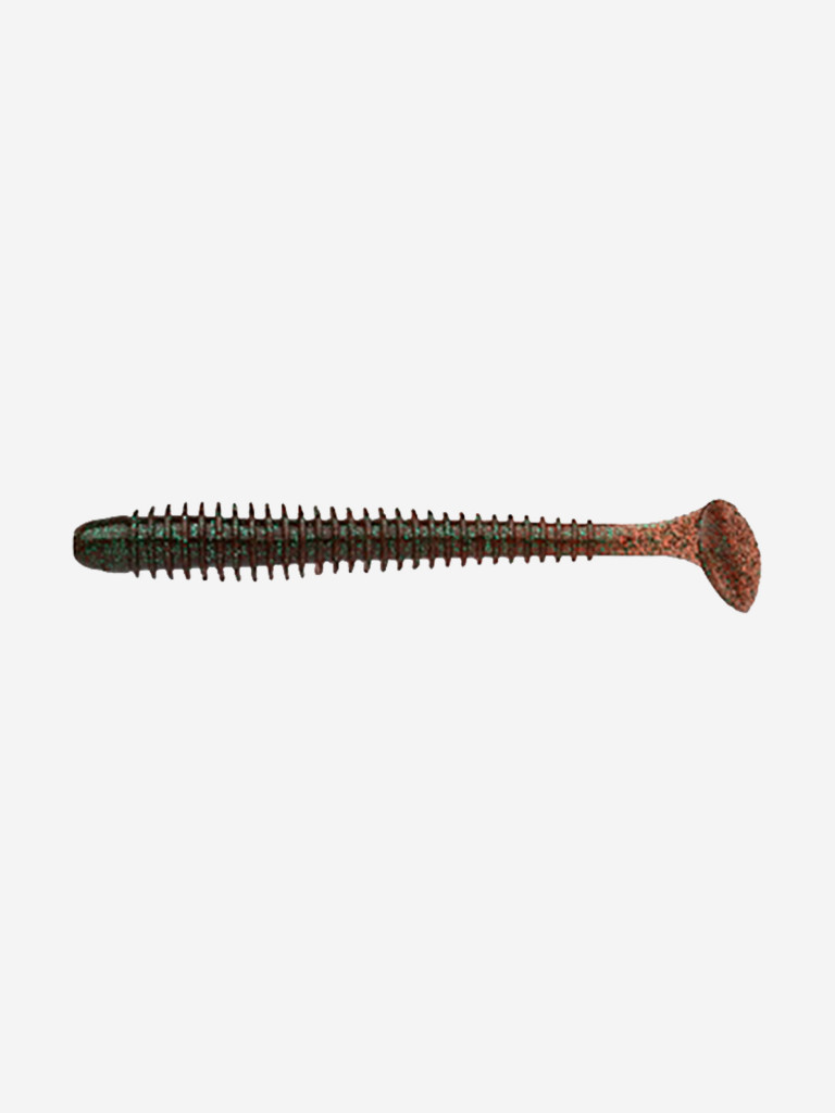 Силиконовые приманки для рыбалки Keitech Swing Impact 4.5 # 302 Plum Green FLK.
