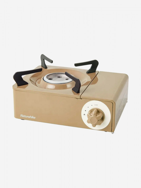 Плита газовая Naturehike 2 кВт, циклон, коричневая