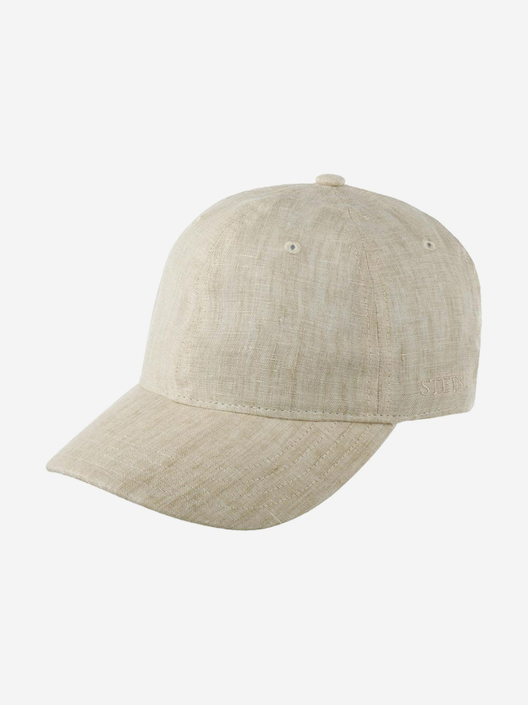 Бейсболка STETSON 7713101 BASEBALL CAP LINEN (бежевый)