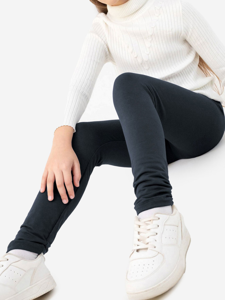 Легинсы для девочек утепленные с начесом Happyfox