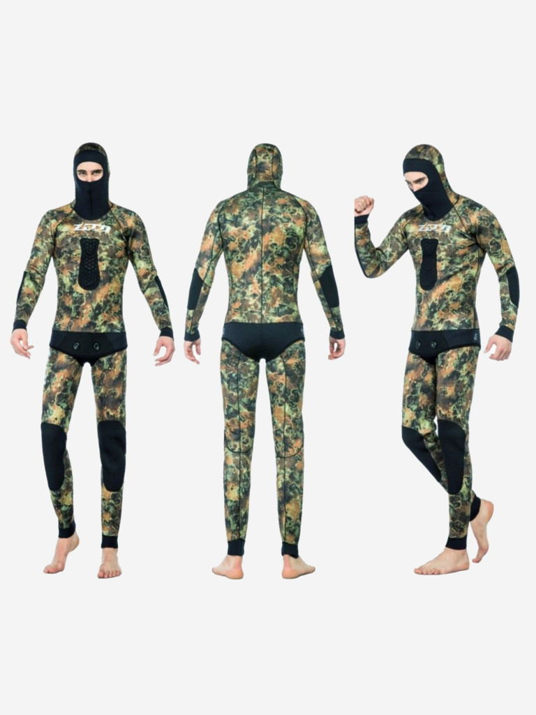 Гидрокостюм для подводной охоты 7мм "Spear Fishing Wetsuit" Ocean Dive