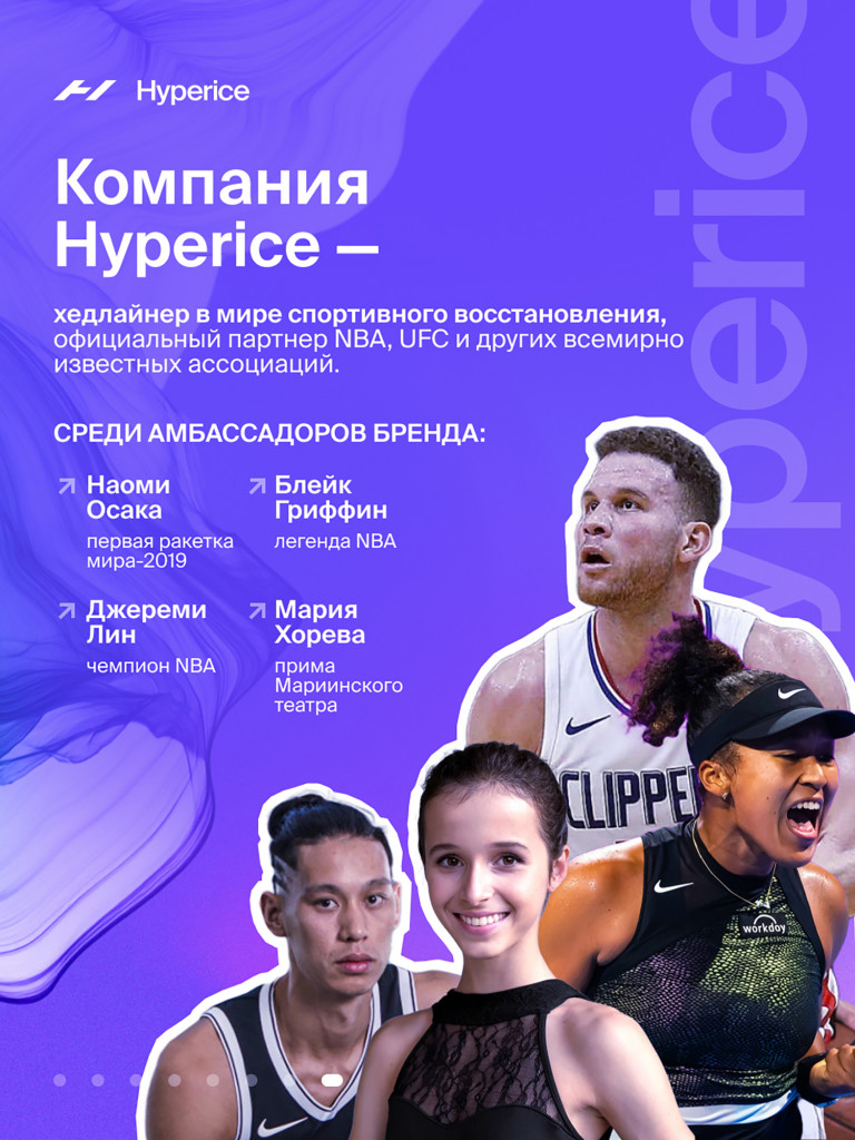 Перкуссионный массажер для тела и ног HYPERICE Hypervolt Go 2RW