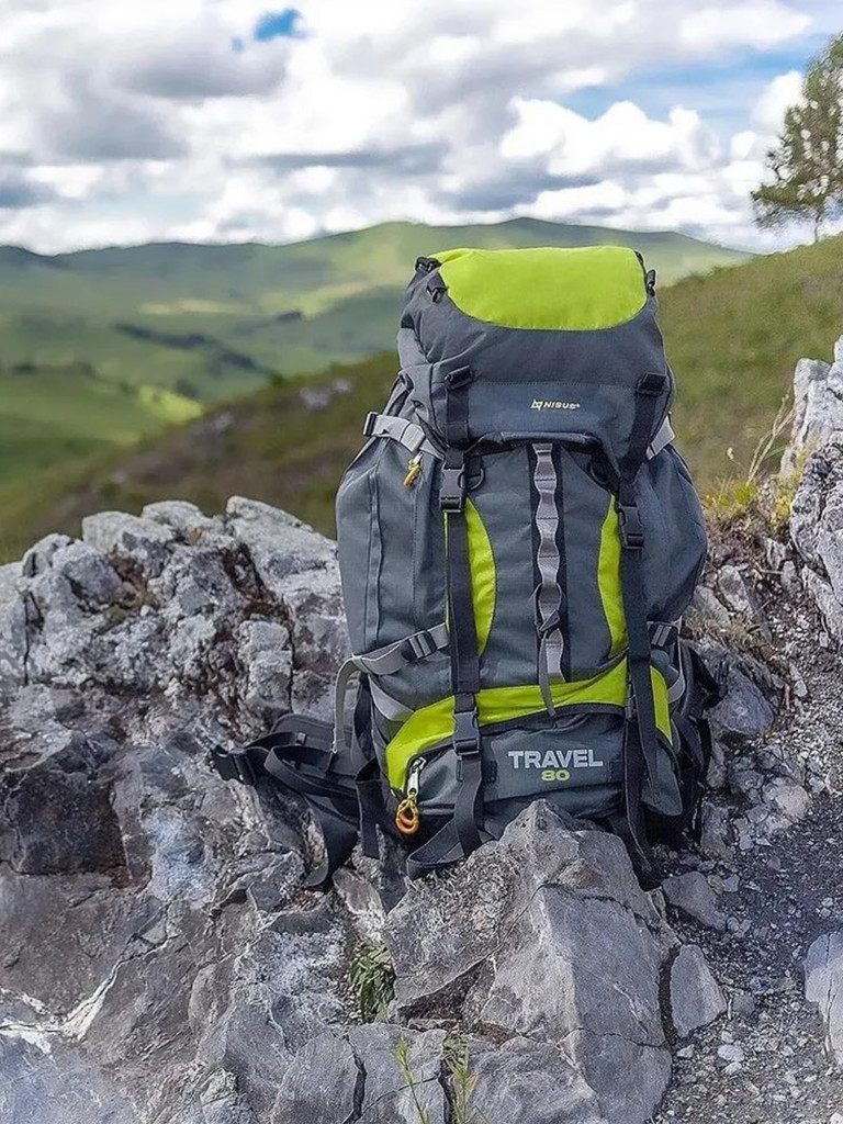 Рюкзак NISUS Travel 80 Grey (N-TB084-80L-G)