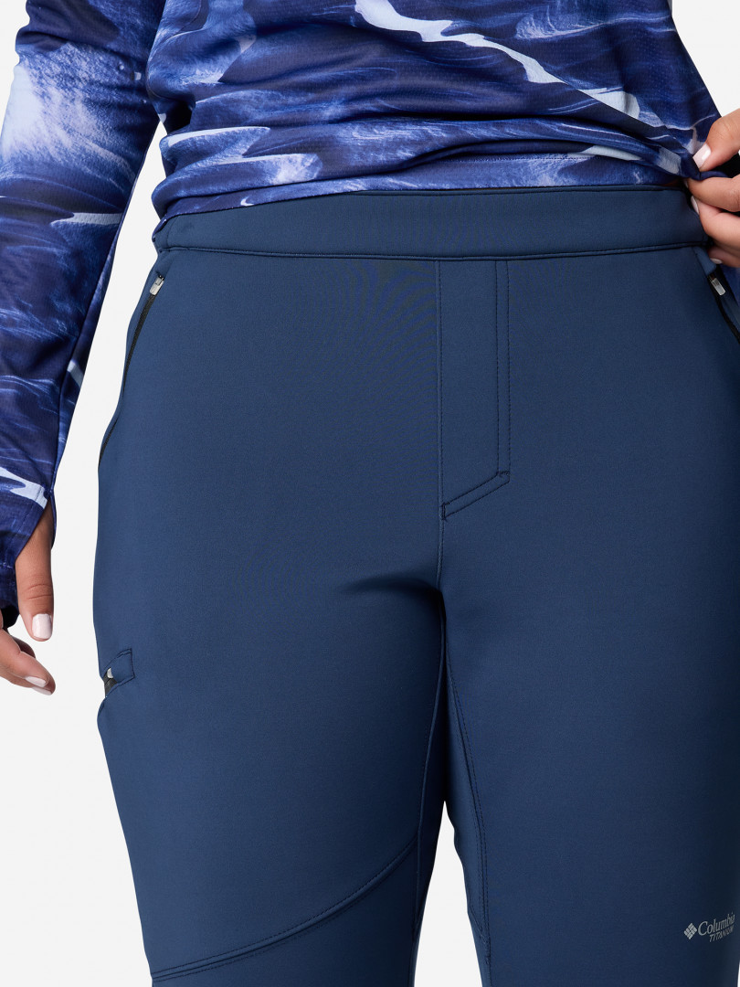 Брюки софтшелл женские Columbia Vast Canyon High-Rise Softshell Pant 30966720299 Синий, размер 50,42,46,48,44, фото 5