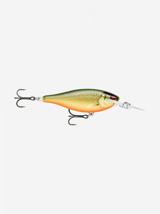 Воблер для рыбалки RAPALA Shad Rap Elite 55, 5,5см, 7гр, цвет GDSR, плавающий