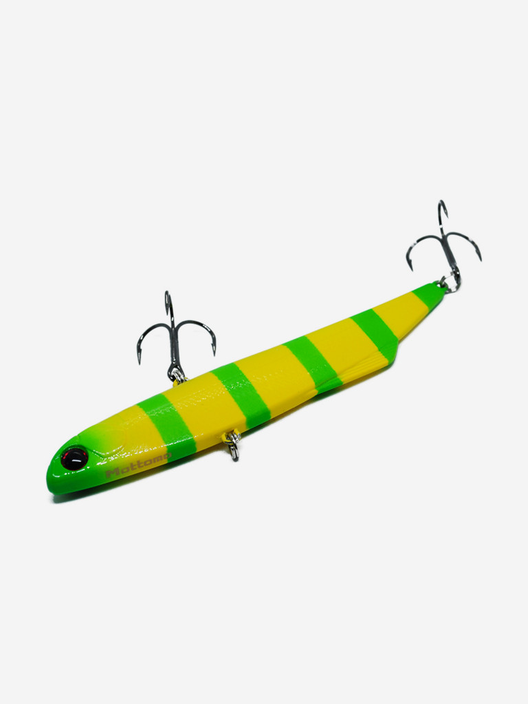 Воблер Mottomo Blade VIB Slim 125S 42g Yellow Chartreuse