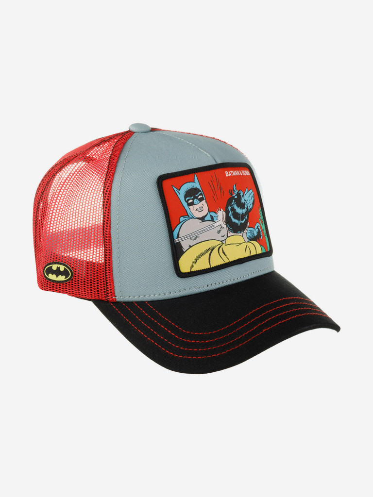 Бейсболка с сеточкой CAPSLAB CL/DC2/1/MEM1 DC Comics Batman and Robin (белый)