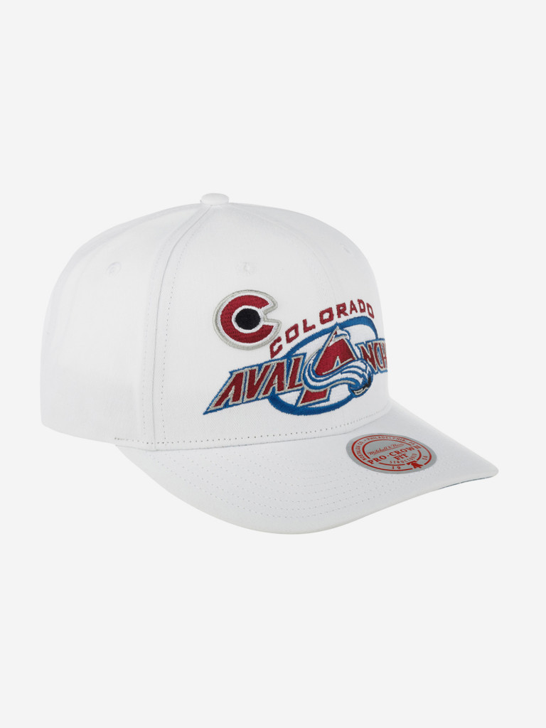 Бейсболка MITCHELL NESS HHSS5758-CAVYYPPPWHIT Colorado Avalanche NHL