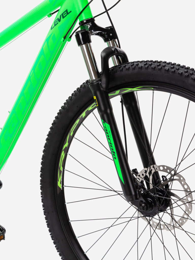 Велосипед CAPRIOLO MTB LEVEL 9.X (3 X 7), рама сталь 16'', колёса 29'' (зелёный)