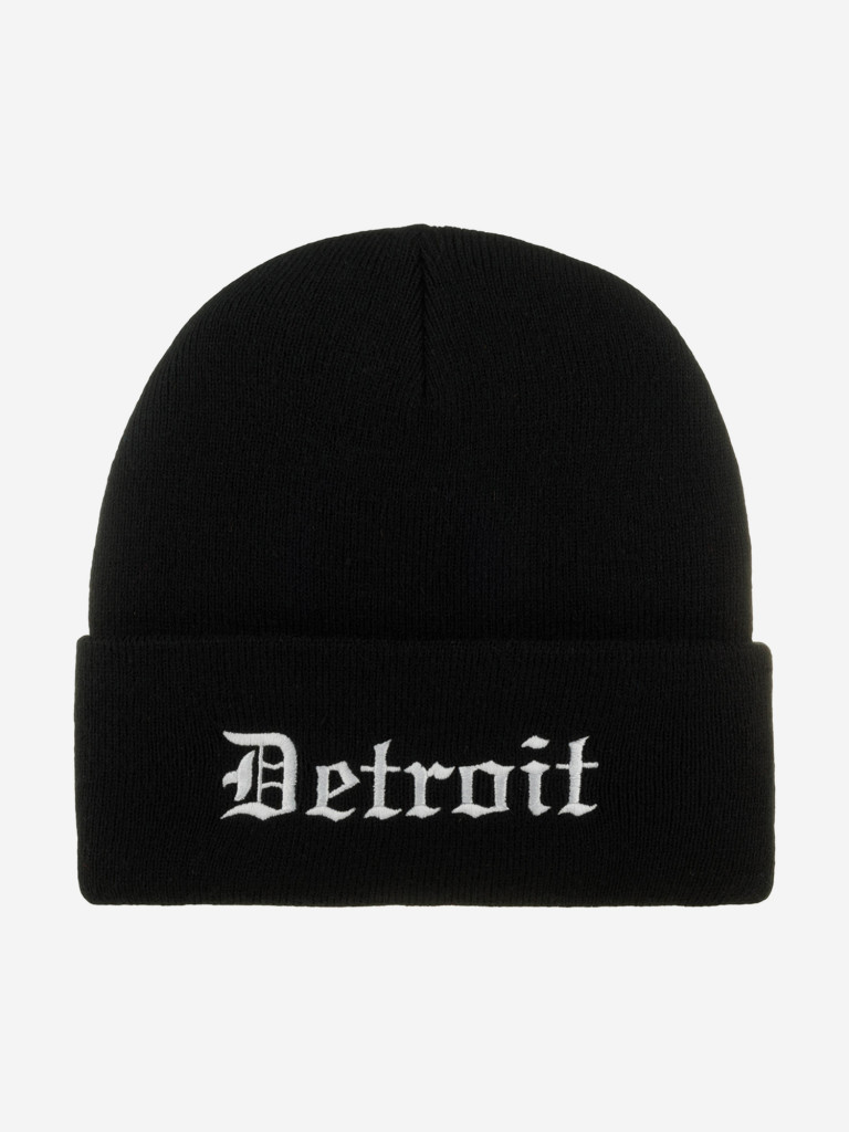Шапка с отворотом MITCHELL NESS KN64ZDetroit (черный)
