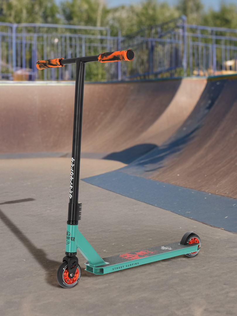 Самокат Street Surfing Destroyer, 100 мм, Черный