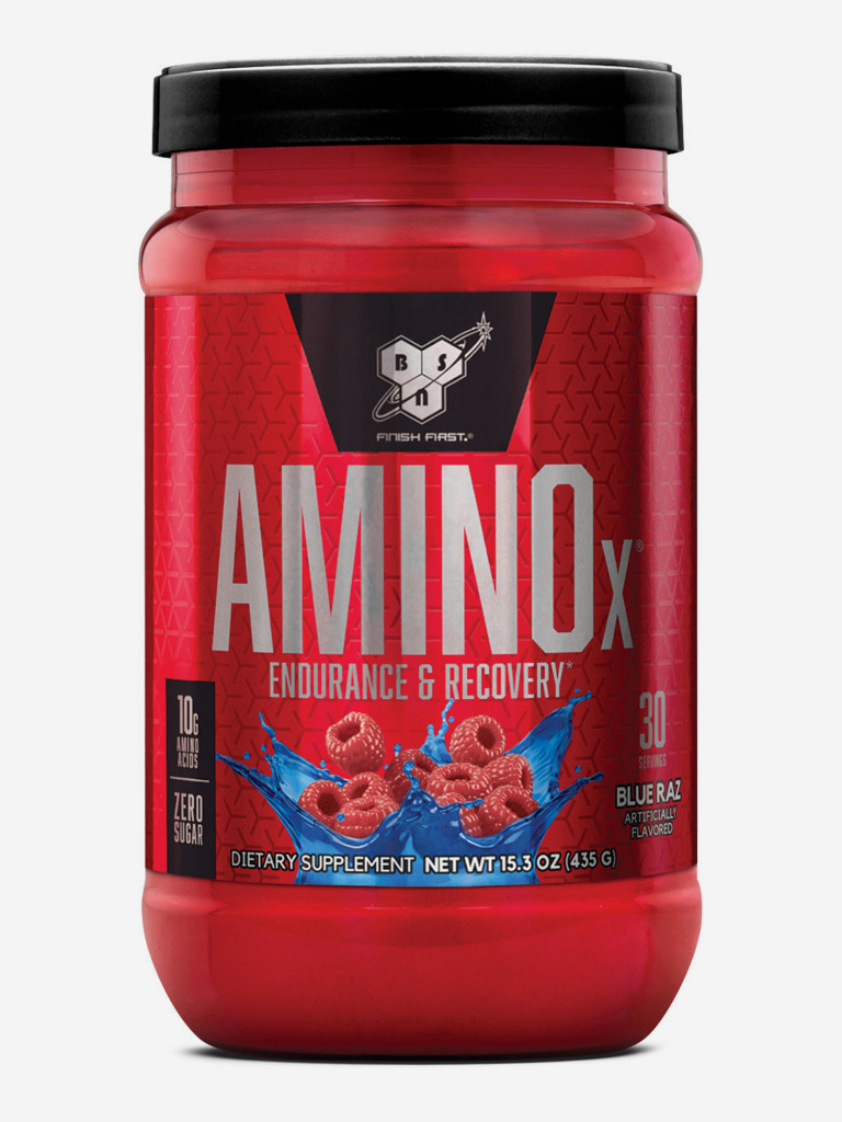 Аминокислотный комплекс BSN Amino-X, 435 г, Голубая малина