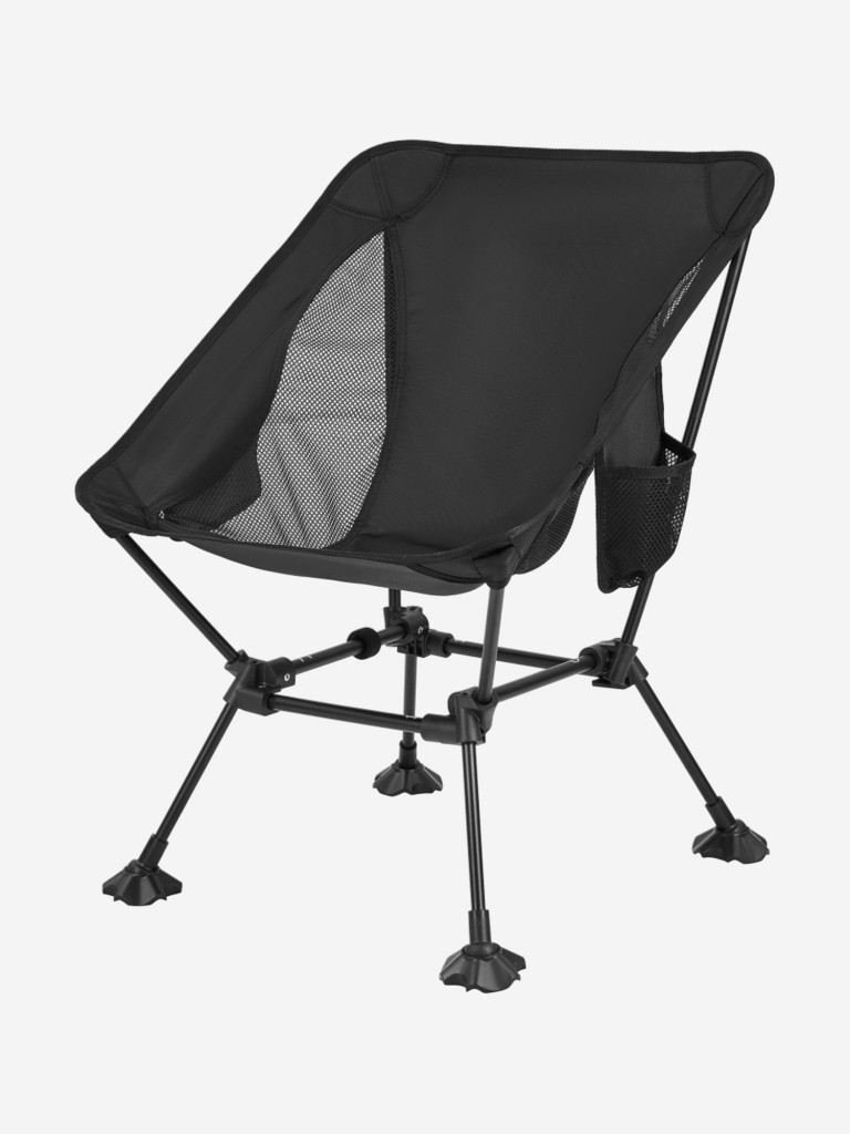 Кресло складное 2406 ULTRALIGHT SQUARE TALL CHAIR, черный