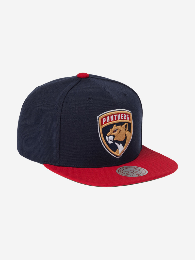 Бейсболка с прямым козырьком MITCHELL NESS HHSS5367-FPTYYPPPNYRD Florida Panthers NHL