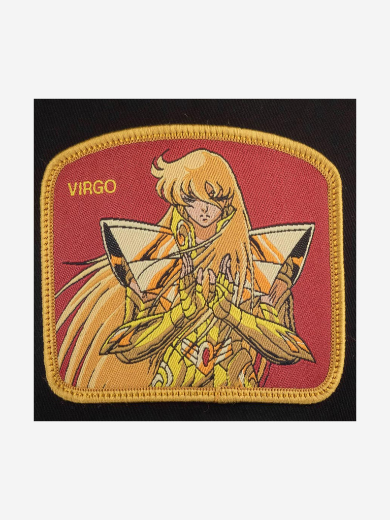 Бейсболка с сеточкой CAPSLAB CL/SAI/1/VIR Saint Seiya Virgo (черный)