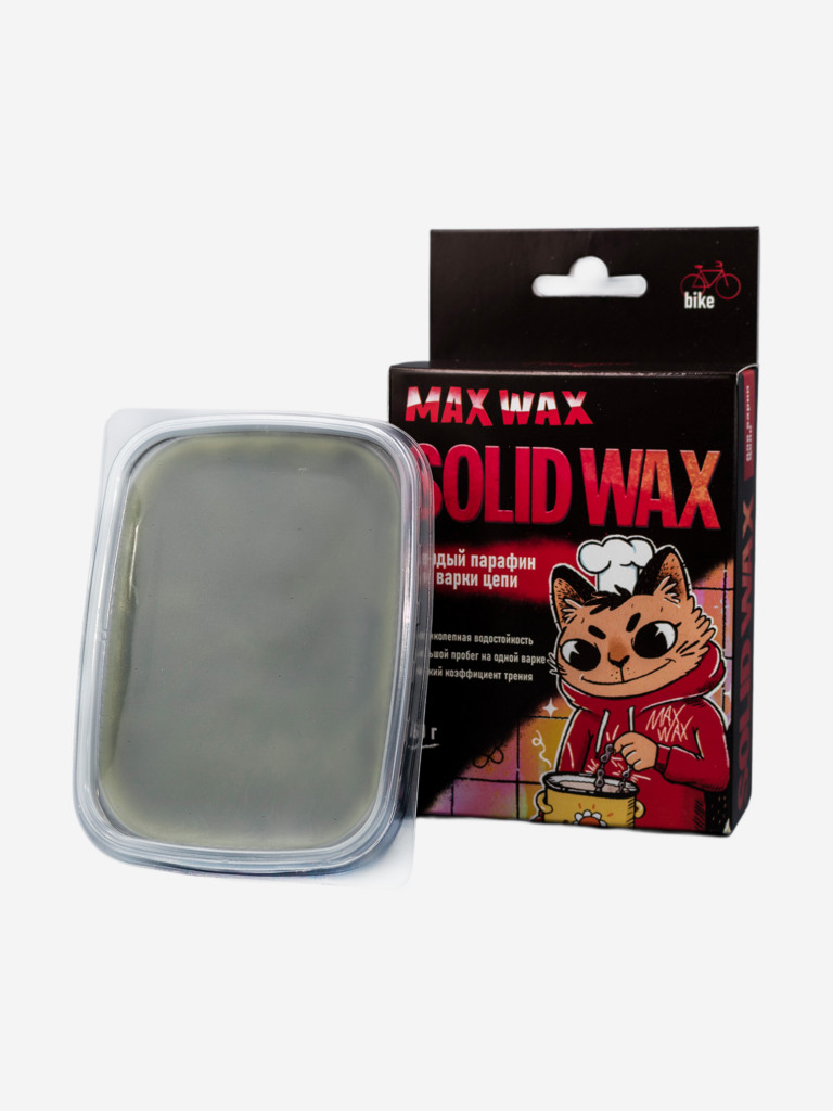 Твердый парафин для варки цепи велосипеда MAX WAX Solid Wax 160 грамм