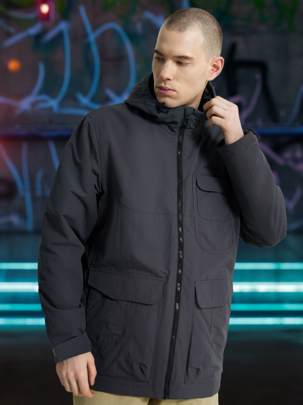 Куртка утепленная мужская Protest арт. 134997 темно-серый цвет — купить за 4499 руб. со скидкой 50 %, отзывы в интернет-магазине Спортмастер