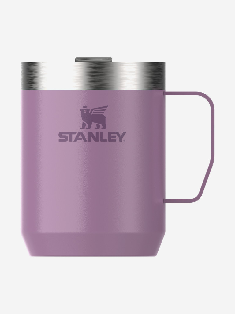 Термокружка Stanley Classic, 230 мл, фиолетовая, с ручкой и крышкой
