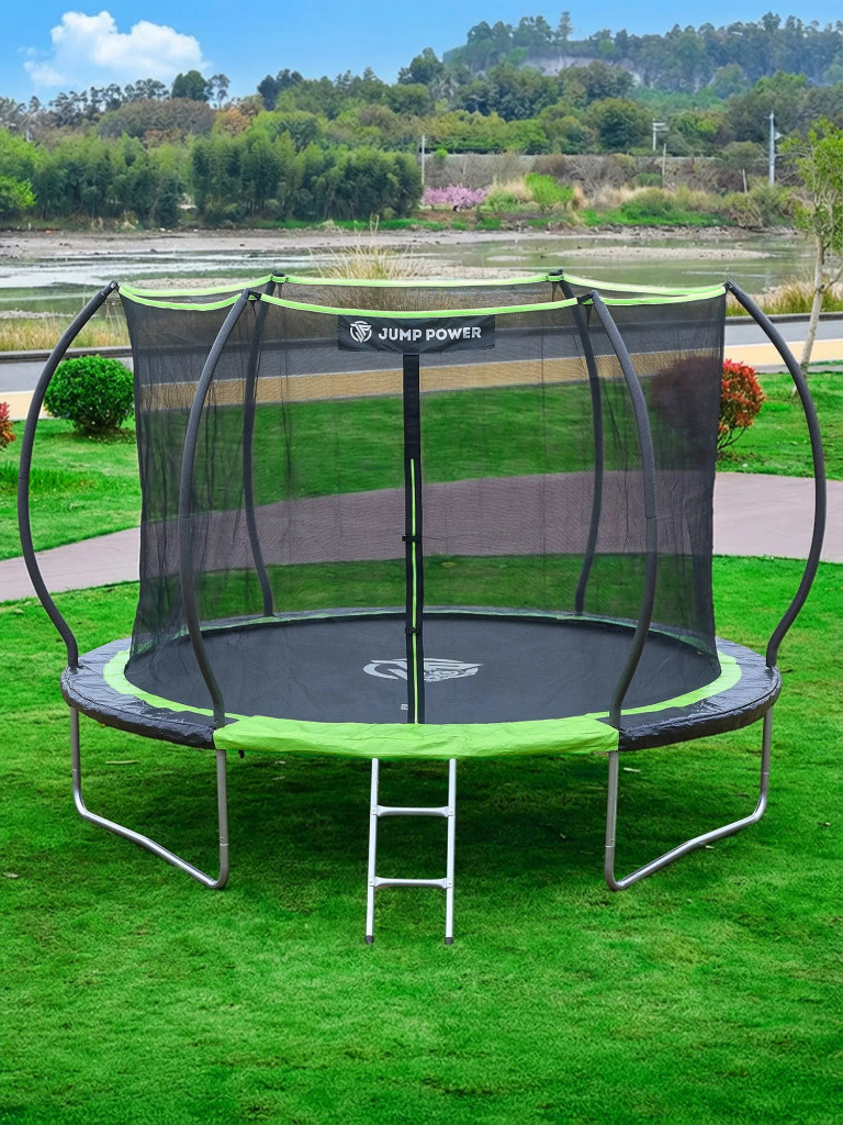 Каркасный батут Jump Power 10 ft inside Lite Green